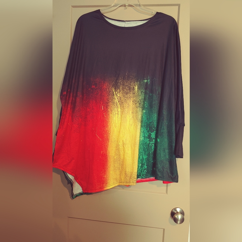 African Print Top
